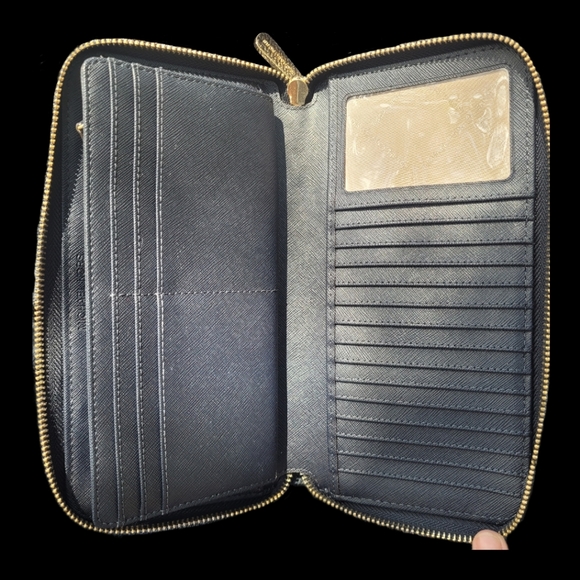 Michael Kors Jet Set Travel XL Zip Around Wallet 35H8GTVT1B - Picture 3 of 7